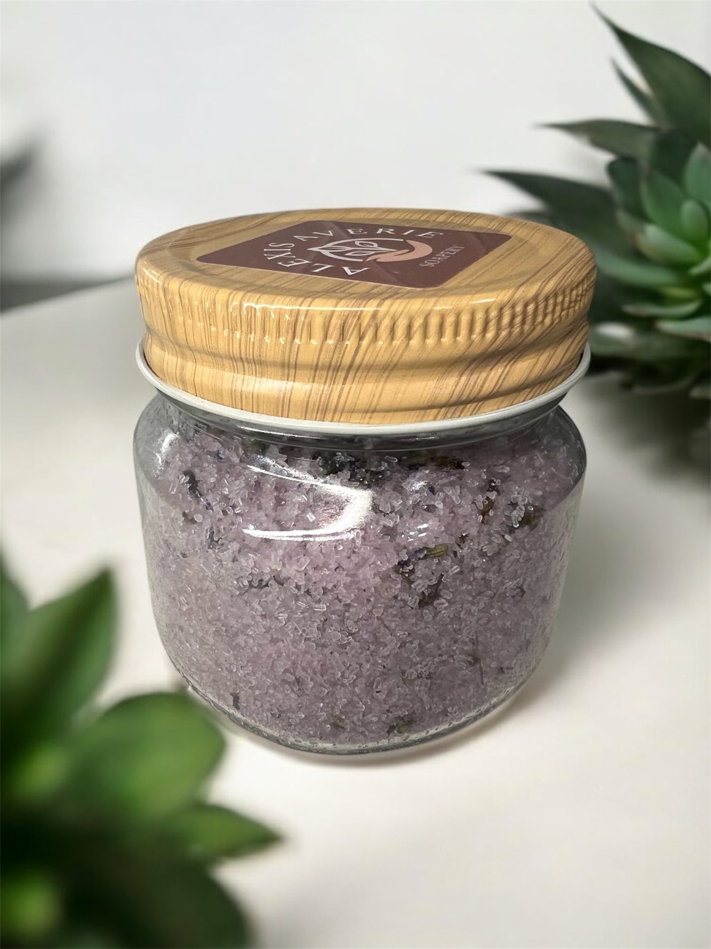Lavender Vanilla Epsom Salt Body Scrub – Relax, Restore & Glow