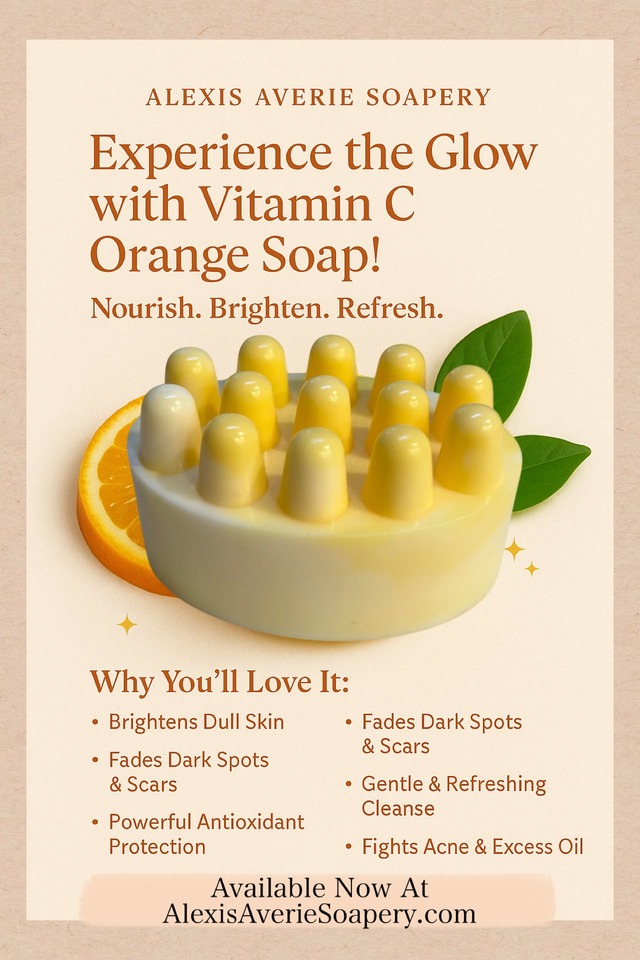 Vitamin C-Collagen-Boosting Soap Bar